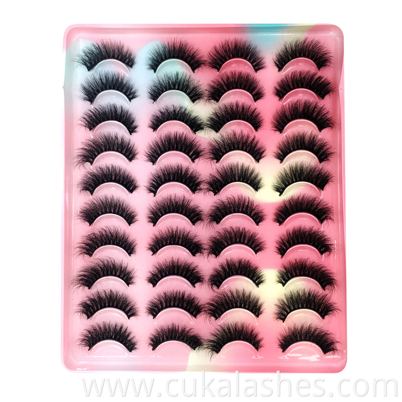 20 Pairs False Eyelashes